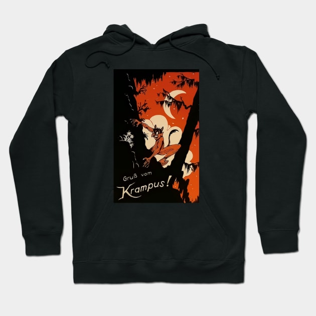 Greetings From Krampus Hoodie by hojjisan